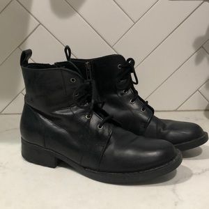 Born Black Combat boots
